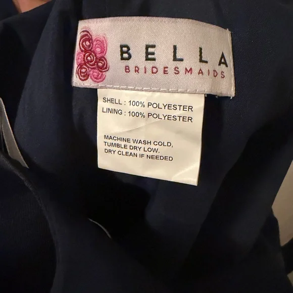 Bella Bridesmaids Dessy Group BB135 Satin Twill Dress - Picture 6 of 8